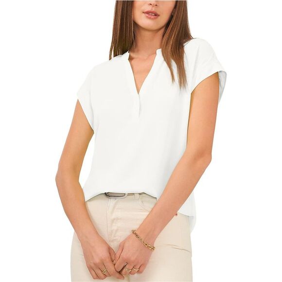 Vince Camuto Tops - Vince Camuto Womens Mademoiselle Tunic Blouse, , LARGE, DM